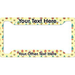 Robot License Plate Frame - Style A (Personalized)