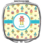 Robot Compact Makeup Mirror (Personalized)