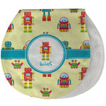 Robot Burp Pad - Velour w/ Name or Text