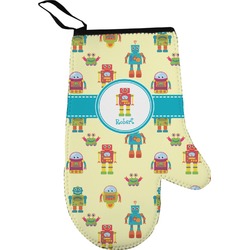 Robot Right Oven Mitt (Personalized)