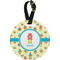 Robot Personalized Round Luggage Tag