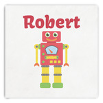 Robot Paper Dinner Napkins (Personalized)