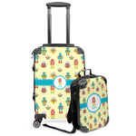 Robot Kids 2-Piece Luggage Set - Suitcase & Backpack (Personalized)