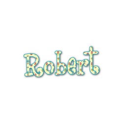 Robot Name/Text Decal - Custom Sizes (Personalized)