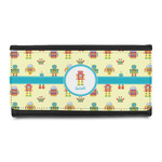 Robot Leatherette Ladies Wallet (Personalized)