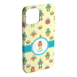 Robot iPhone Case - Plastic - iPhone 15 Plus (Personalized)