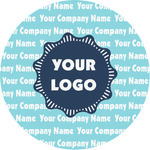 Logo & Company Name Multipurpose Round Labels - 1"