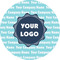 Logo & Company Name 1" Multipurpose Round Labels - Single Sticker