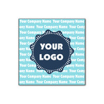 Logo & Company Name Wood Print - 12" x 12"