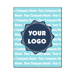Logo & Company Name Wood Print - 16" x 20"