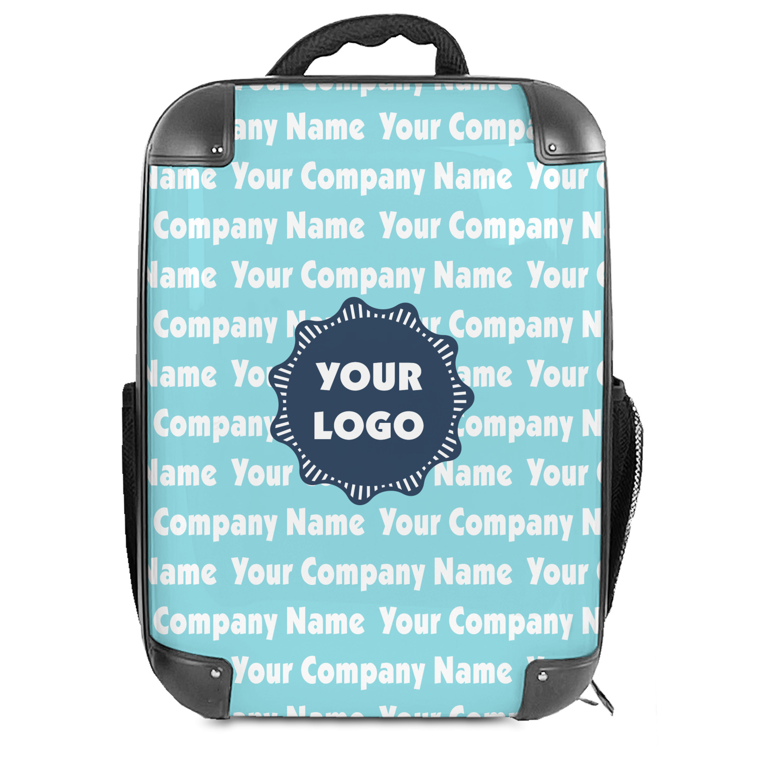 Custom backpacks with outlet name