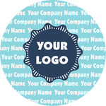 Logo & Company Name Multipurpose Round Labels - 3"