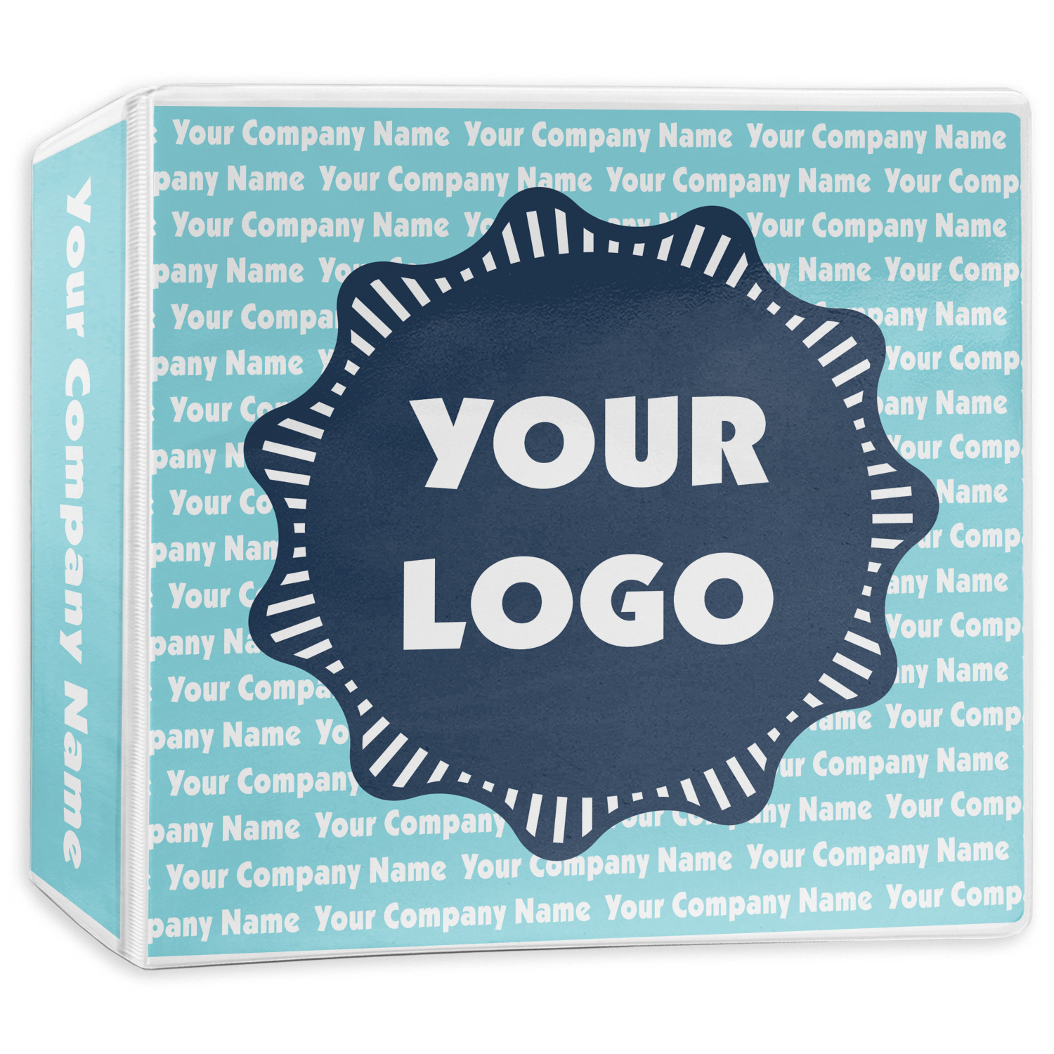 Logo & Company Name 3Ring Binder 3 inch (Personalized) YouCustomizeIt