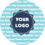 Logo & Company Name Multipurpose Round Labels - 4"