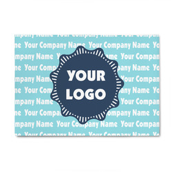 Logo & Company Name Indoor Area Rug - 4' x 6'