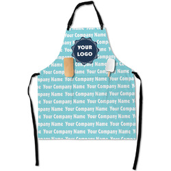 Logo & Company Name Apron With Pockets