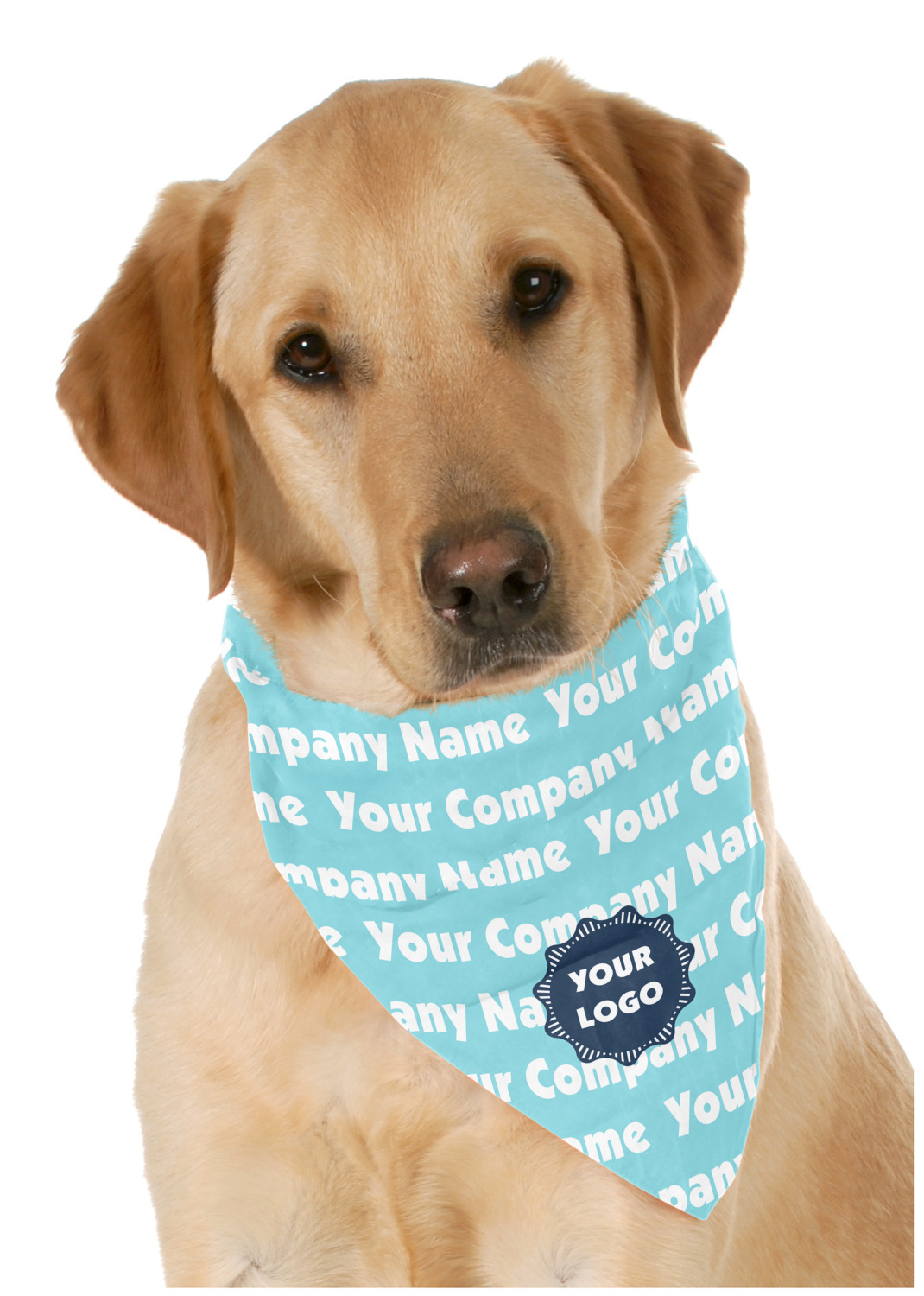 pet bandanas with logo