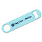 Logo & Company Name Bar Bottle Opener - White - Front