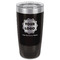 Logo & Company Name Black Polar Camel Tumbler - 20oz - Front