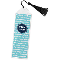 Bookish Bookmark With Tassel - Teal - Acrylic Template - Tassel