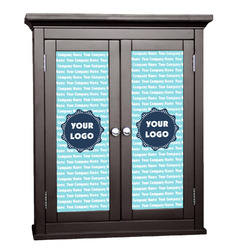 Logo & Company Name Cabinet Decal - Large