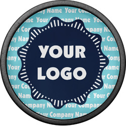 Logo & Company Name Cabinet Knob - Black