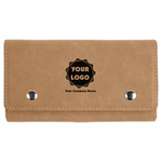 Logo & Company Name Cards & Dice Set - Light Brown