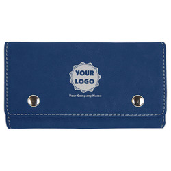 Logo & Company Name Cards & Dice Set - Navy Blue