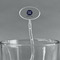 Logo & Company Name Clear Plastic 7" Stir Stick - Oval - Main