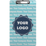 Logo & Company Name Clipboard - Legal Size