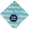 Logo & Company Name Cloth Napkins - Personalized Dinner (Folded Four Corners)
