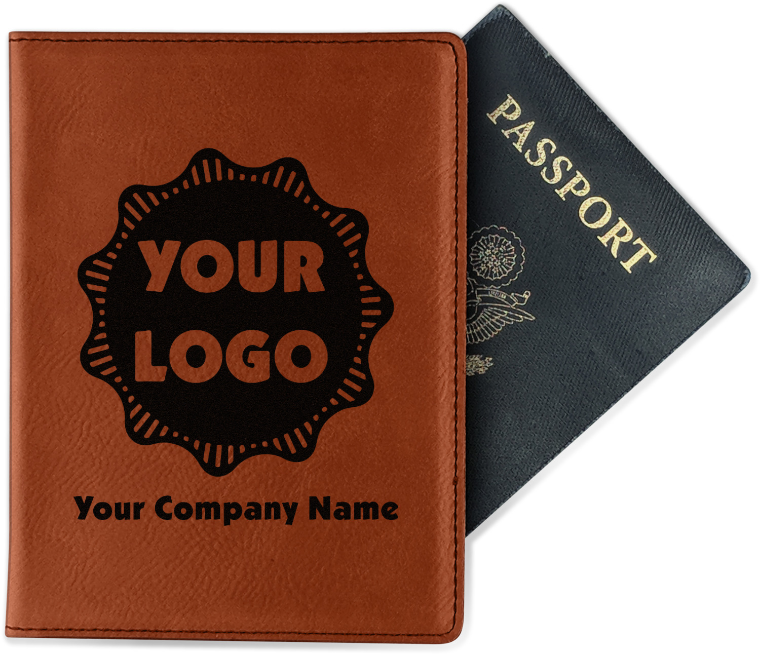 Personalized Passport Holder Custom Travel Wallet Monogrammed 