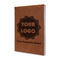 Logo & Company Name Cognac Leatherette Journal - Main