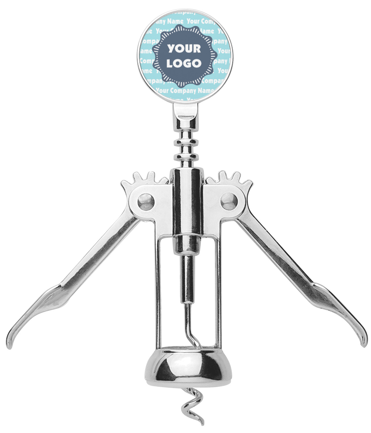 Logo & Company Name Corkscrew (Personalized) - YouCustomizeIt