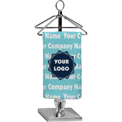 Logo & Company Name Finger Tip Towel - Full Print