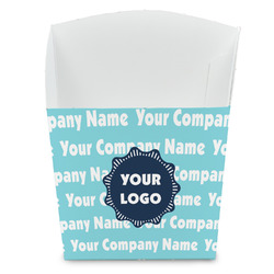Logo & Company Name French Fry Favor Boxes