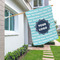 Logo & Company Name House Flags - Single Sided - LIFESTYLE