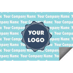 Logo & Company Name Indoor / Outdoor Rug - 8' x 10'