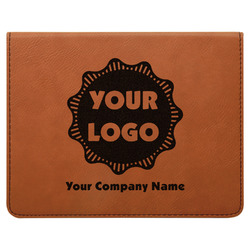Logo & Company Name Leatherette 4-Piece Wine Tool Set
