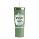 Logo & Company Name RTIC Everyday Tumbler with Straw - 28oz - Light Green - Double-Sided