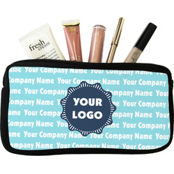 Logo & Company Name Makeup / Cosmetic Bag - Small