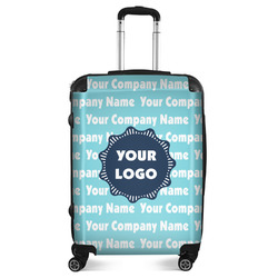 Logo & Company Name Suitcase - 24" Medium - Checked