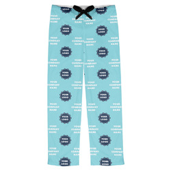 Logo & Company Name Mens Pajama Pants - L