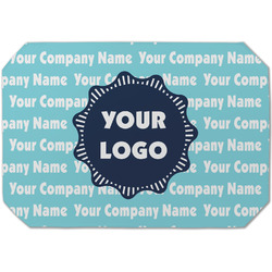 Logo & Company Name Dining Table Mat - Octagon - Single - Single-Sided