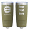 Logo & Company Name Olive Polar Camel Tumbler - 20oz - Double Sided - Approval