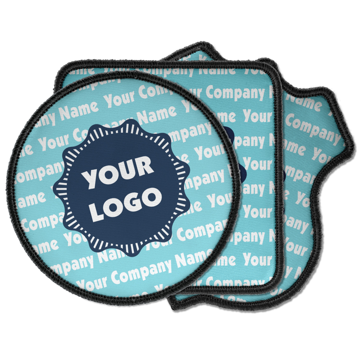 Iron-on labels with own logo - Design them yourself | Try it out now!