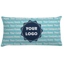 Logo & Company Name Pillow Case - King