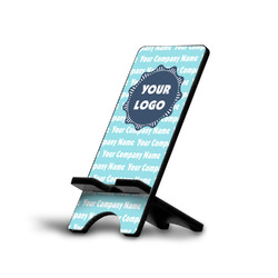Logo & Company Name Cell Phone Stand - Large