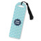 Logo & Company Name Plastic Bookmarks - Front