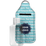 Logo & Company Name Hand Sanitizer & Keychain Holder - Large